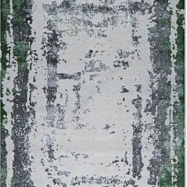 Ковер турецкий 36897J Avalon Carpet (Полиэстер хит-сет, зеленый, серый)