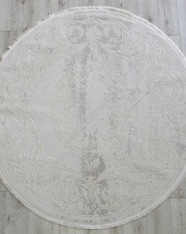 Ковер турецкий 36567A Amatis Lux (Акрил, кремовый)