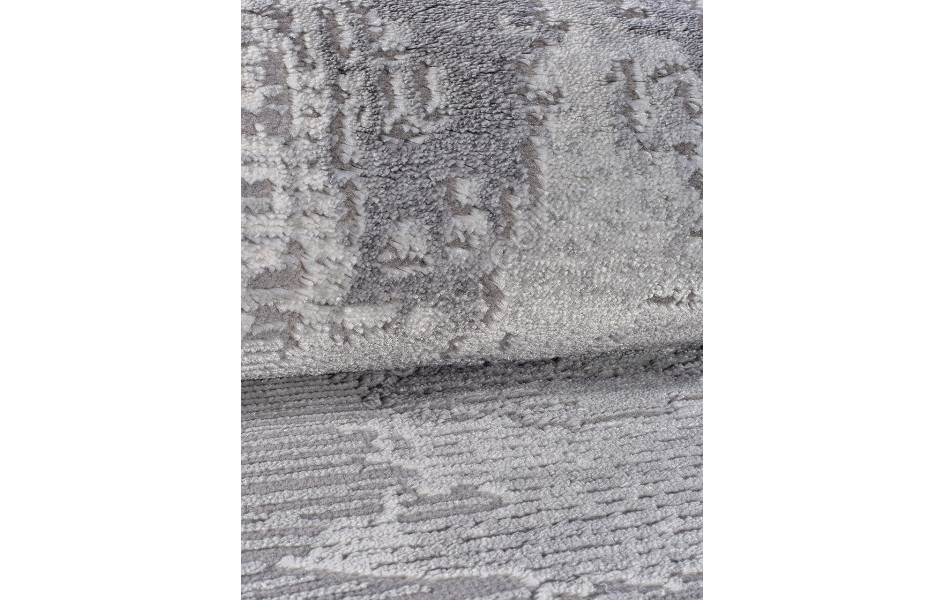 Ковер 03758A - GREY / GREY - Овал ARMINA