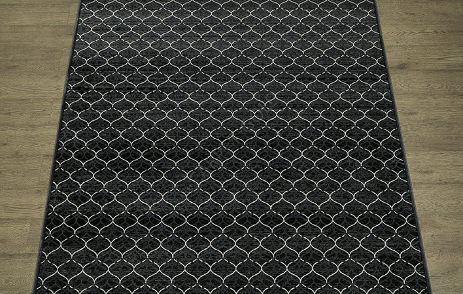 КОВРЫ ДИЗАЙН M251H ЦВЕТ BLACK / C_DGREY