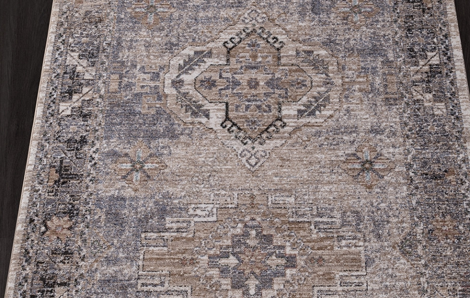 Ковер 35016 - 095 GREY - Прямоугольник - коллекция BALTIMORE