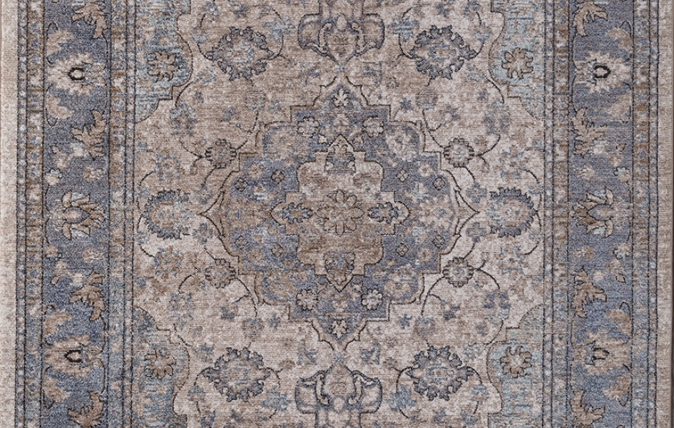 Ковер 35017 - 030 BLUE - Прямоугольник - коллекция BALTIMORE