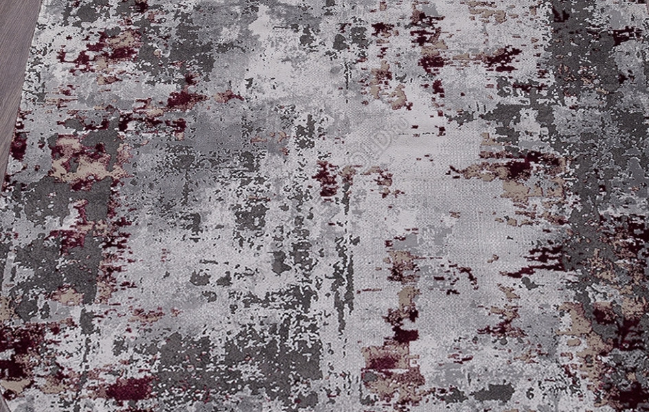 Ковер 23319 - 950 GREY / PURPLE - Овал GRAND
