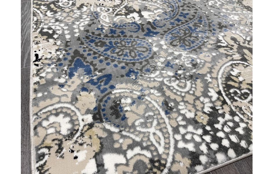 Турецкий ковер 40671A_MAVI / K.GRI