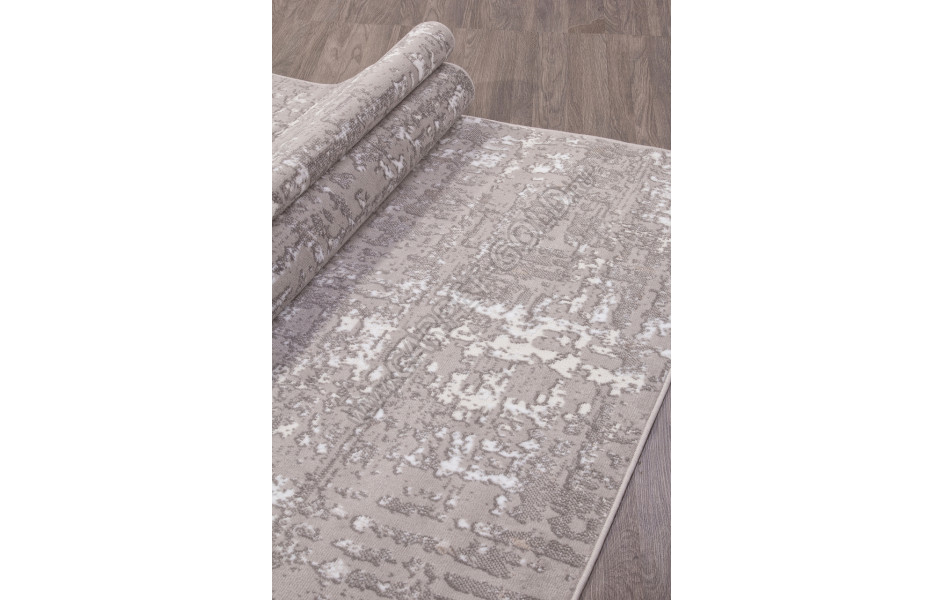 Ковер 8667 - GRAY-CREAM - Прямоугольник - коллекция RICHI