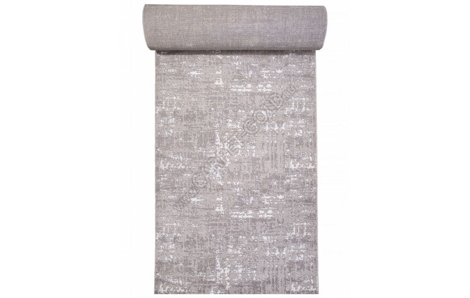 Ковровая дорожка 8667 - GRAY-CREAM - коллекция RICHI