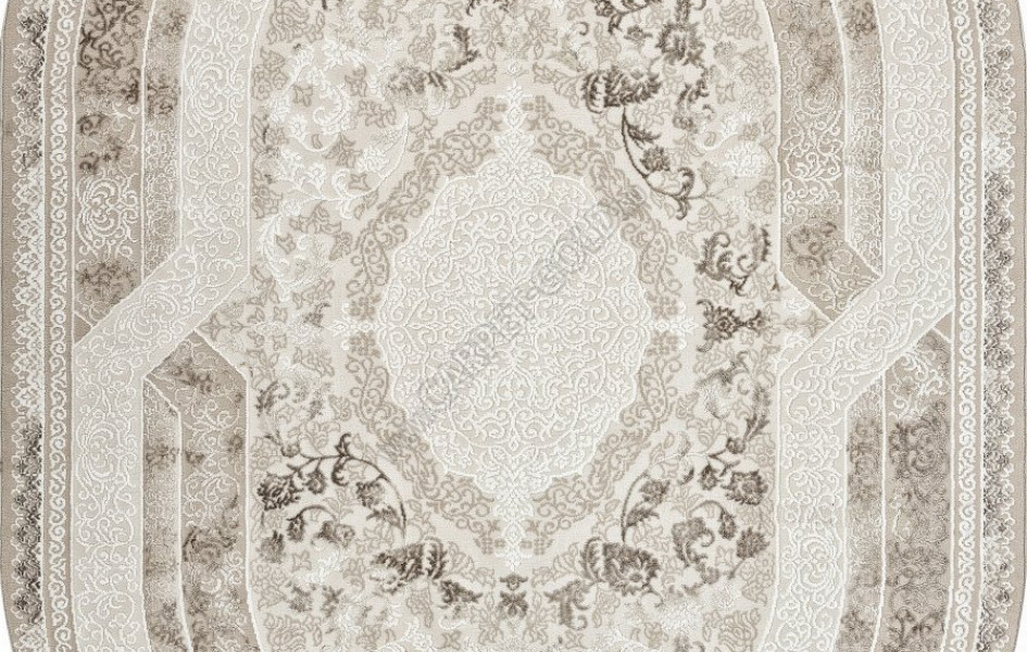 Ковер 04089A - BROWN / BROWN - Овал - коллекция ARMINA