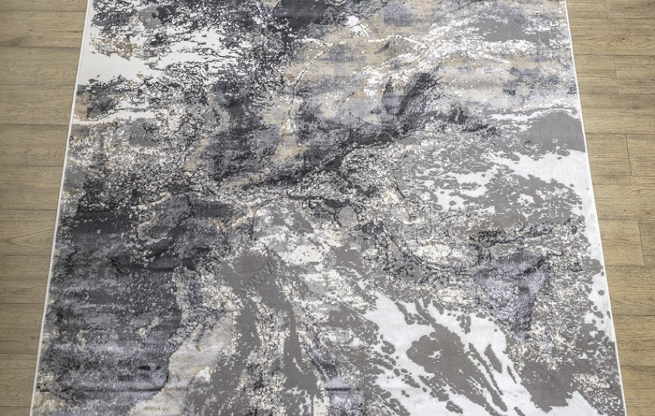 КОВРЫ ДИЗАЙН KN43A ЦВЕТ SHRNIK DARK GRAY Rich