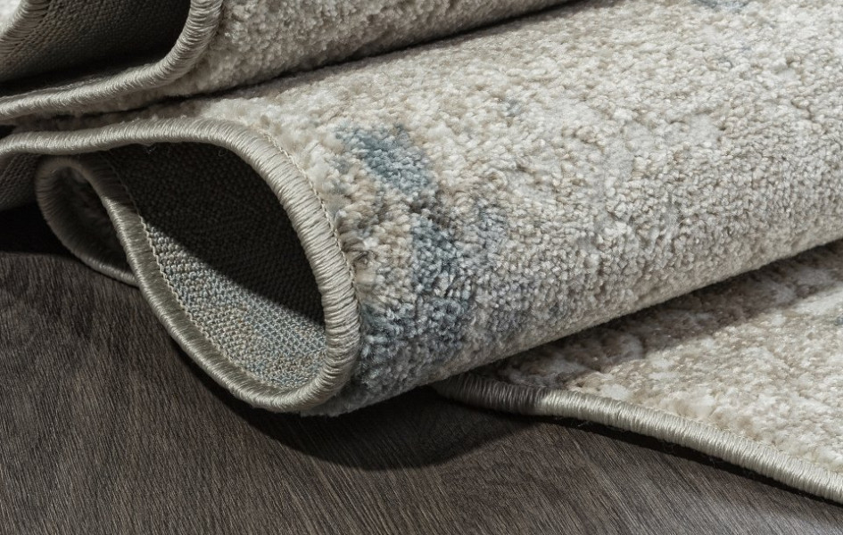 Ковер F232 - BEIGE-BLUE - Овал - коллекция NATUREL