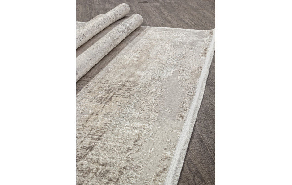 Ковер A156AS - GREY / L.BEIGE - Прямоугольник - коллекция EMPEROS OLIMPOS