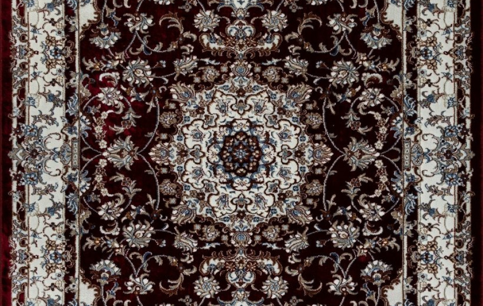 Ковер 00642A - BURGUNDY / BURGUNDY - Прямоугольник - коллекция ASADU