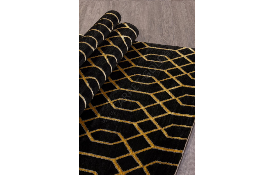 Ковер 04427G - GOLD / GOLD - Прямоугольник - коллекция OMEGA