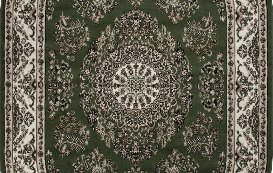 Ковер D285 - GREEN - Овал - коллекция GAVANA